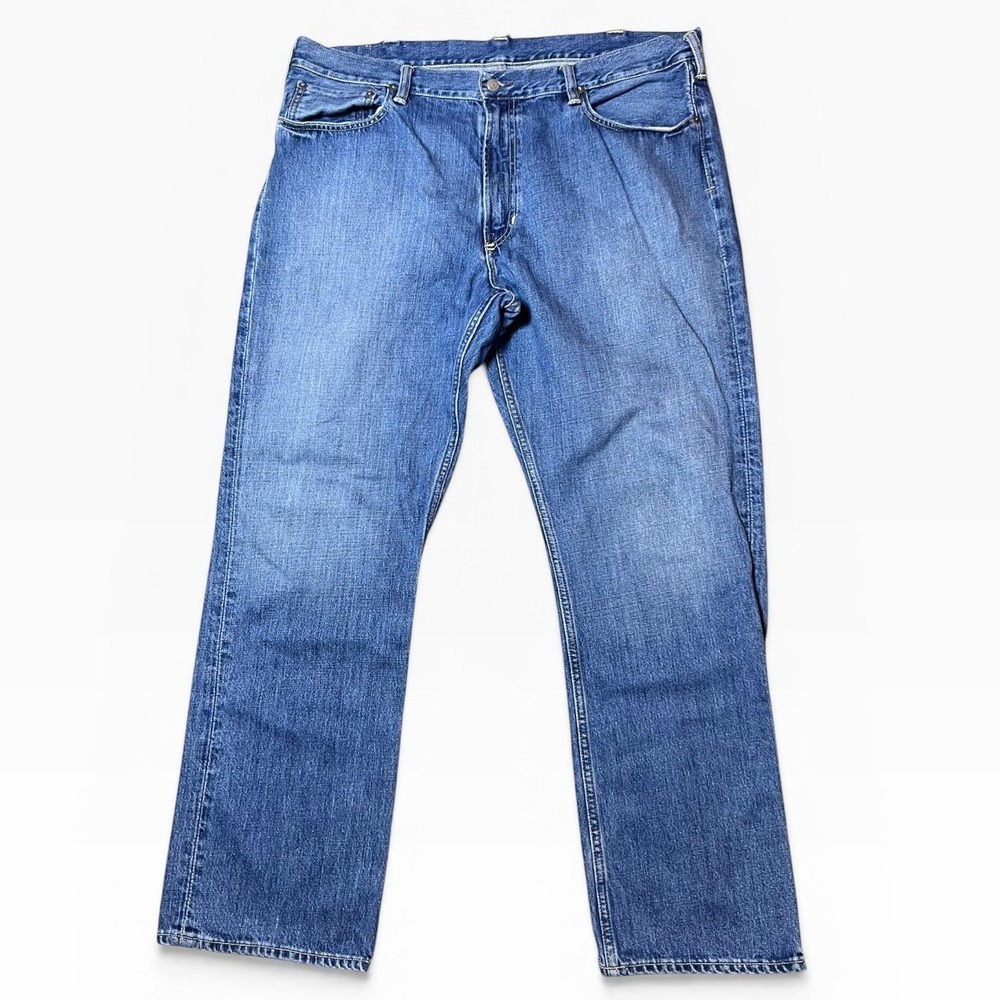 Vintage Polo Ralph Lauren Mens Classic Straight Leg Blue Denim Jeans 40x32 Y2K